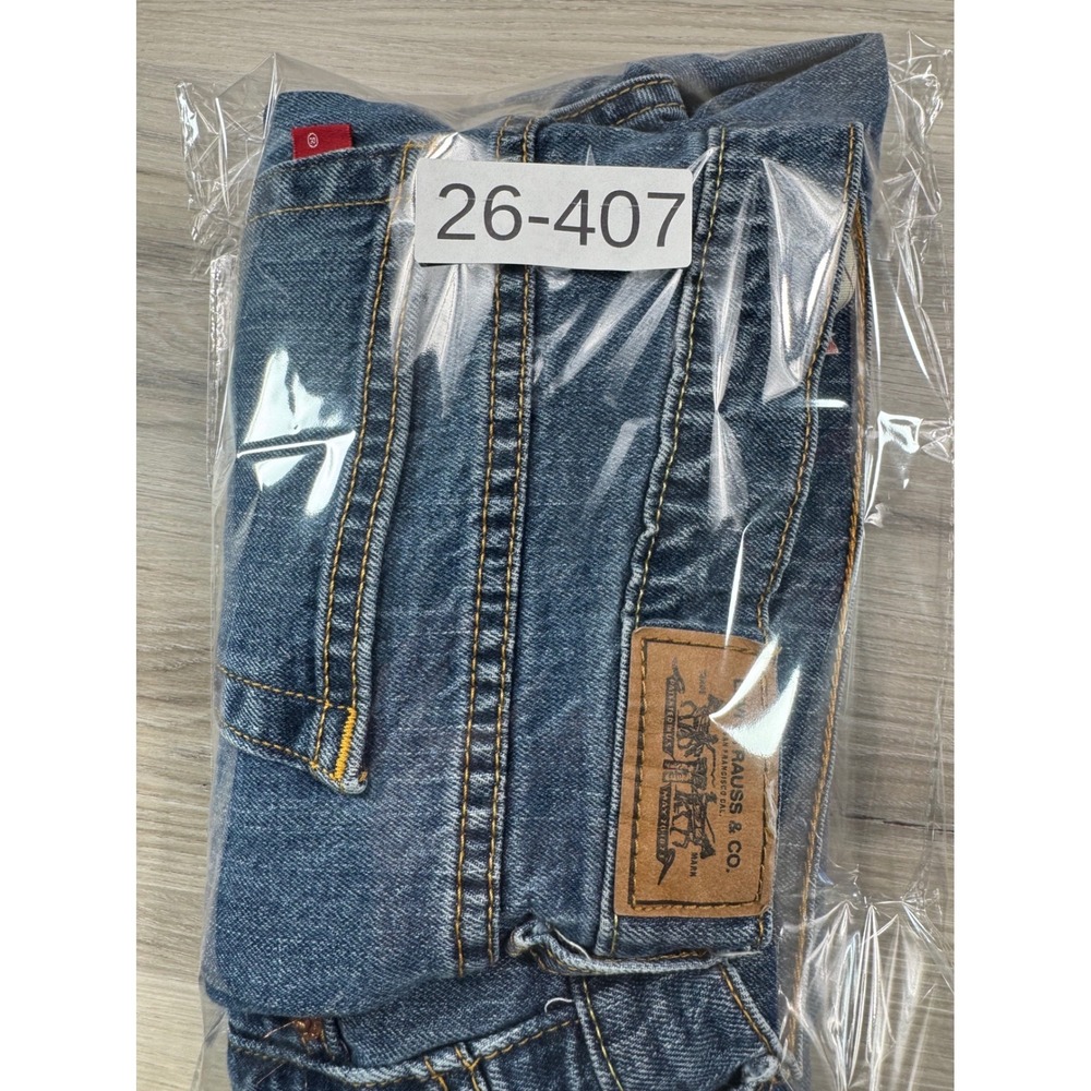 Levis 515 Bootcut Jeans WMNS 14L Blue Medium Wash Mid Rise Stretch Denim 14 Long - Picture 15 of 15
